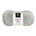 Gjestal Baby Ull 0004 Light gray