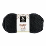 Gjestal Baby Ull 0090 Black