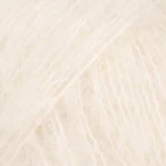 DROPS Brushed Alpaca Silk 01 Off white (Uni Colour)