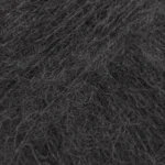 DROPS Brushed Alpaca Silk 16 Black (Uni Colour)