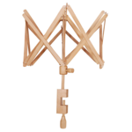 Wooden wool winder