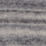 DROPS Fabel Long Print 602 Silver fox