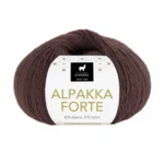 Du Store Alpakka Forte 734 Brown