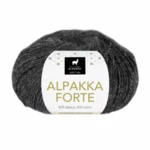 Du Store Alpakka Forte 710 Grey black mixed