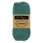 Scheepjes Catona 391 Deep Ocean Green