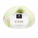 Du Store Alpakka Sterk 925 White/neon