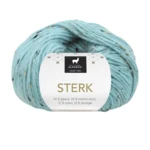 Du Store Alpakka Sterk 928 Caribbean blue tweed