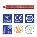 STAEDTLER Buddy 3-in-1 Colour Pencils, 18 pcs – Picto1