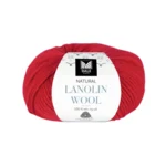 Dale Lanolin Wool 1407 Clear red