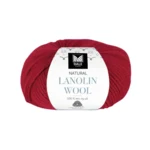 Dale Lanolin Wool 1417 Ruby red