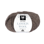 Dale Natural Lanolin Wool 1423 Brown heathered