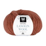 Dale Natural Lanolin Wool 1453 Rust heathered