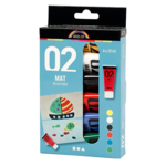 A-Color akrylmaling, 02 - mat, 6 x 20 ml