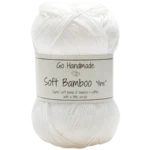 Go Handmade Soft Bamboo Fine 17423 White