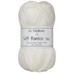 Go Handmade Soft Bamboo Fine 17426 Ivory