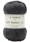 Go Handmade Soft Bamboo Fine 17330 Dark gray
