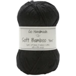 Go Handmade Soft Bamboo Fine 17424 Black