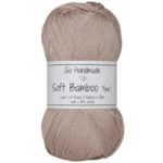 Go Handmade Soft Bamboo Fine 17429 Pastel brown