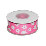 Dekobånd, BLANDET, 25 mm, 10 m Blomst