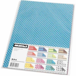 Color Bar Rivekarton, A4, 250 g, 16 ark Mønstret