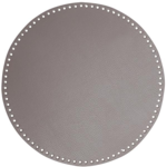 Go Handmade Bag  Basket Base, PU Leather, Round, 35 cm 22410 Beige