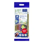 STAEDTLER Noris Club Coloured pencils + Pencil & Eraser, 12 + 2 pcs – Main picture