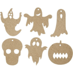 Halloween Ornaments, 7-10 cm, 60 pcs
