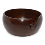 HobbyArts Yarn bowl XL Mango wood (2)