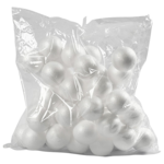 Styropor balls White 3.5 cm, 50 pcs