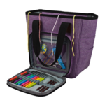 Knitting Bag Rectangular Purple