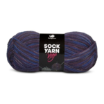 Mayflower Sock Yarn Universe Vega 01 Cobalt/Purple/Aubergine