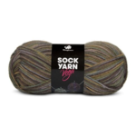 Mayflower Sock Yarn Universe Vega 03 Army green/Olive/Dark grey/Light grey