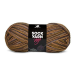 Mayflower Sock Yarn Universe Vega 05 Mocha/Curry/Cinnamon/Latte