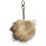 Go Handmade Pompon with metal chain, 11 cm