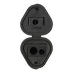 Faber-Castell Pencil Sharpener Grip Trio 2001 Silver