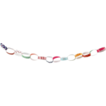 Garland strips with print