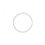 Metal ring Gray / blue 2 pcs 15 cm