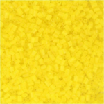 Glass tube beads 1,7 mm Transparent yellow