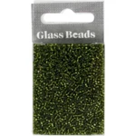 Rocailles, Glass Beads 1.7 mm Grass green