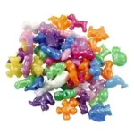 Novelty Shape Beads Mix, 25 mm, animals