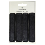 Go Handmade Leather Labels 10 x 2 cm (4 pcs)
