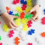 Plus-Plus LARGE Neon Mix, 100 pcs