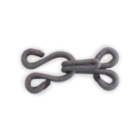 Prym Fur hooks and eyes Grey