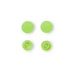 Prym Plastic Snap Fasteners, 30 pcs Apple Green