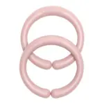 Go Handmade Ring Link 6 cm, 2 pcs Vintage Rose