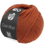 Lana Grossa Cool Wool 2125 Cinnamon brown