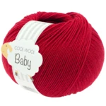Lana Grossa Cool Wool Baby 343 Cherry red