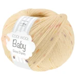 Lana Grossa Cool Wool Baby 375 Pale yellow/Yellow/Orange/Lilac/Pink