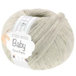 Lana Grossa Cool Wool Baby 376 Silver grey/Taupe/Light grey