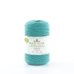 DMC Eco Vita 4 Yarn Unicolor 89 Turquoise green